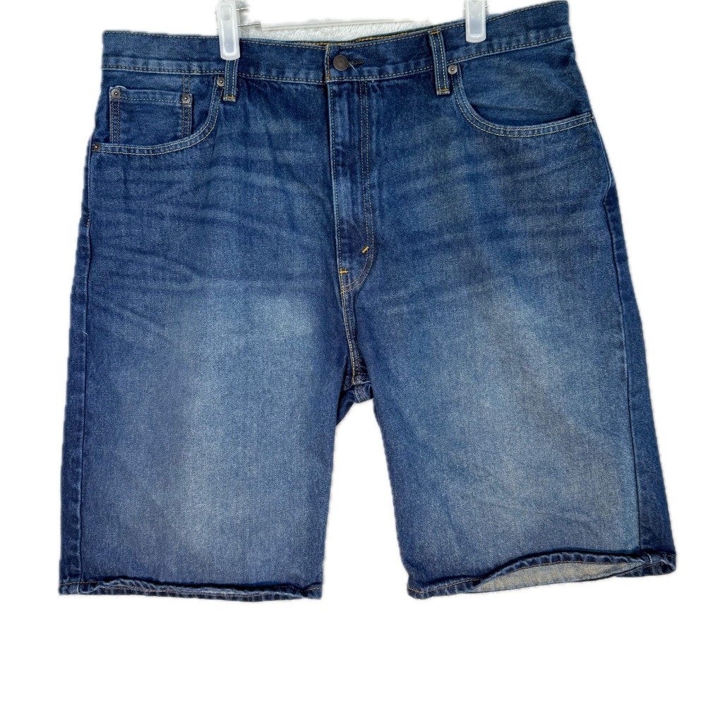 Levi's 569 Men's Shorts 40 Blue Denim High-Rise Loose Fit 5-Pocket